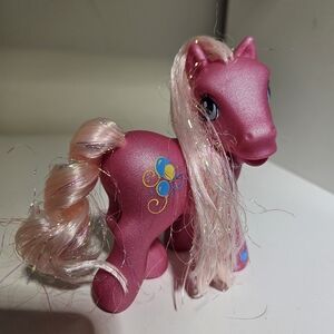 My Little Pony G3 Pinkie Pie Tinsel Hair . Foot Damage